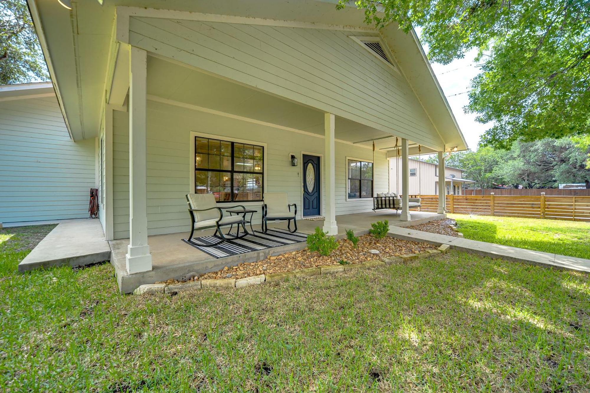 Texas Hill Country Retreat - Walk To Nueces River! Villa Camp Wood Exterior photo