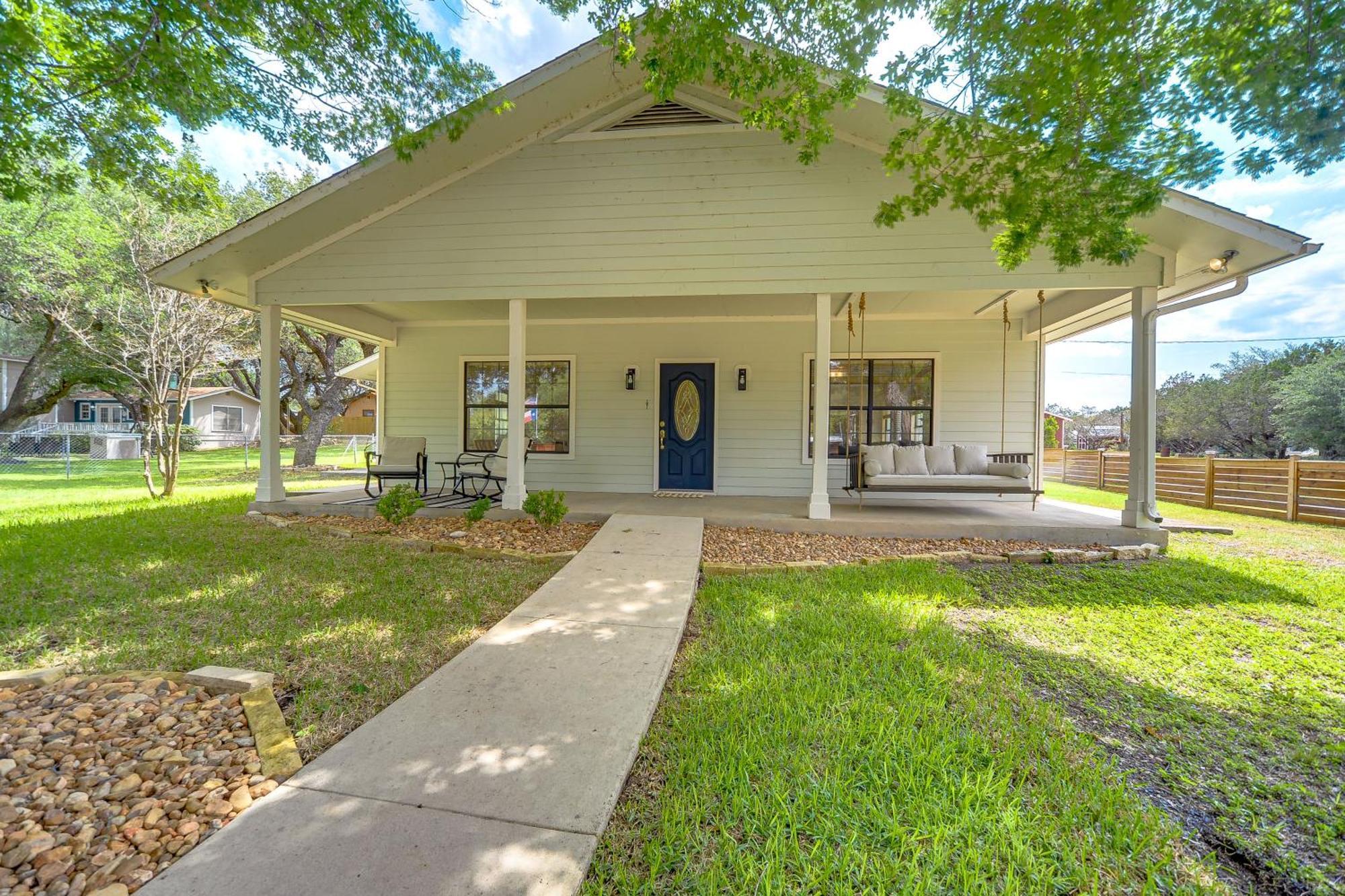 Texas Hill Country Retreat - Walk To Nueces River! Villa Camp Wood Exterior photo